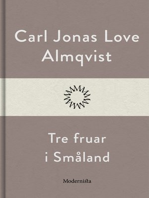 cover image of Tre fruar i Småland